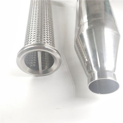 Flüssiger Edelstahl Mesh Tube Filter der Filtrations-SS304 0.5um