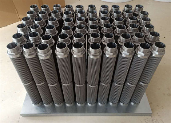 75 Mikrometer gefaltete Edelstahl-Kerzenfilter-Element-Plastikwiederverwertung
