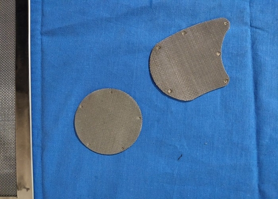 Rostfreies Aisi 304 60 Mikrometer-Draht Mesh Filter Disc Spot Welded