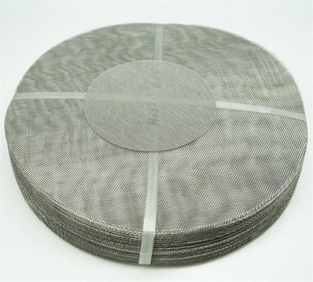 8 Draht-Mesh Filter Disc Industrial Filtrations-Punktschweissen des Mikrometer-Ss202