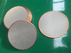 Ränder kapselten gesponnenen Edelstahl-Mesh Discs Micron Grade Industry-Schirm ein