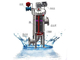 25 Mikrometer-Selbstreinigungsfilter-Edelstahl-Abwasser-Filtration